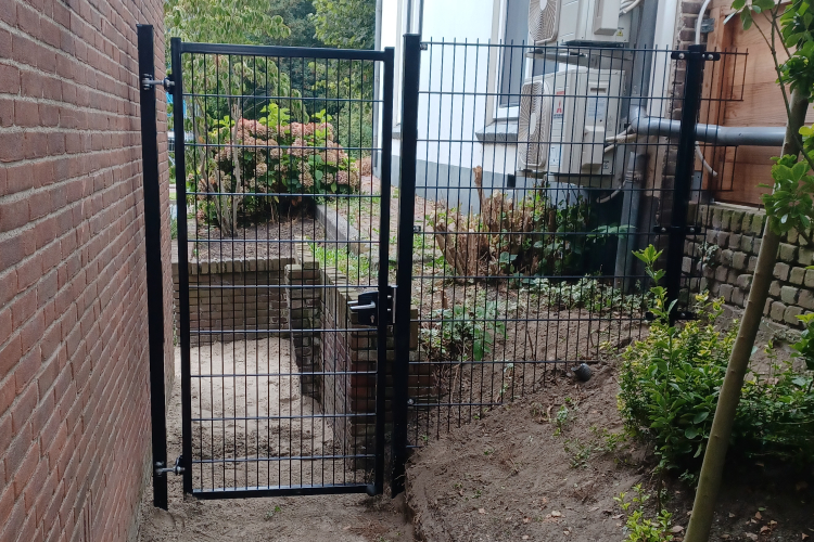 Poorten Athos Hekwerken enkele poort DSM tuin